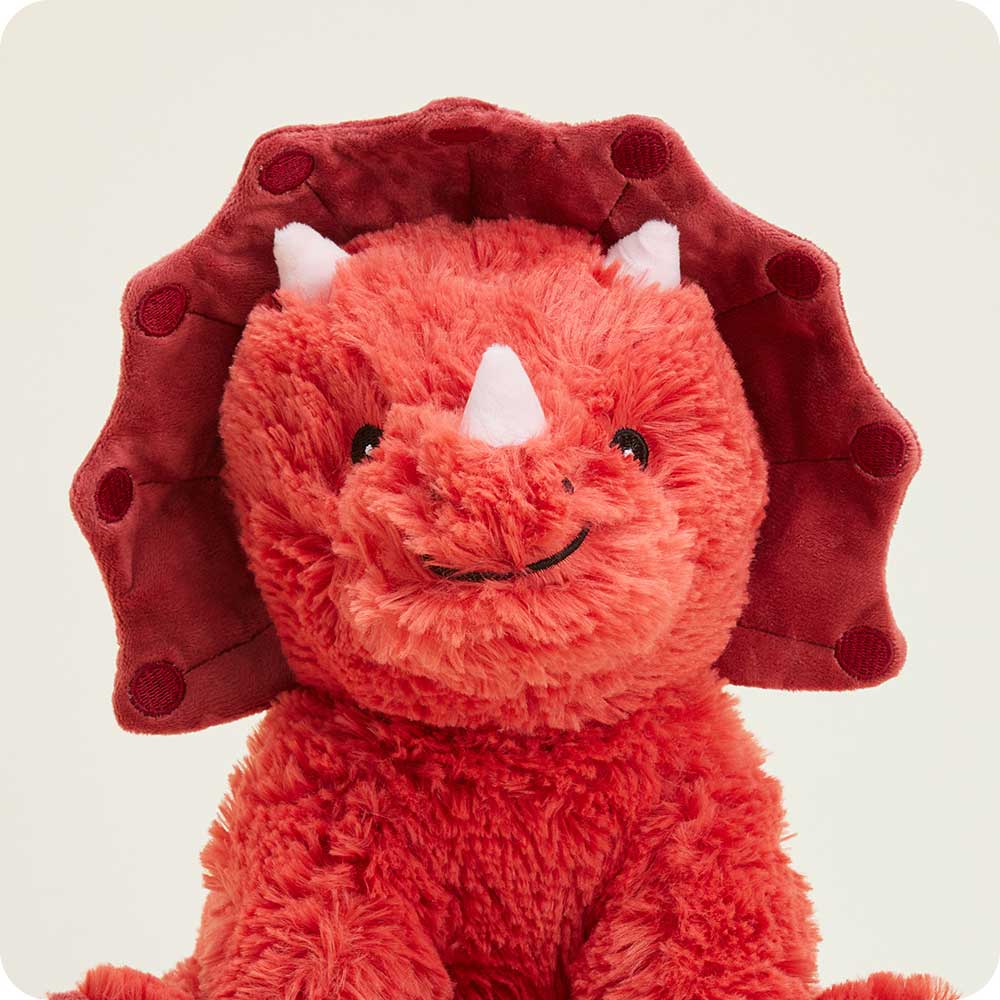 Red Triceratops Warmies Warmies Lil Tulips