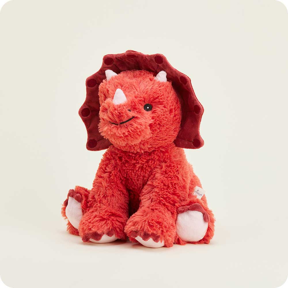 Red Triceratops Warmies Warmies Lil Tulips