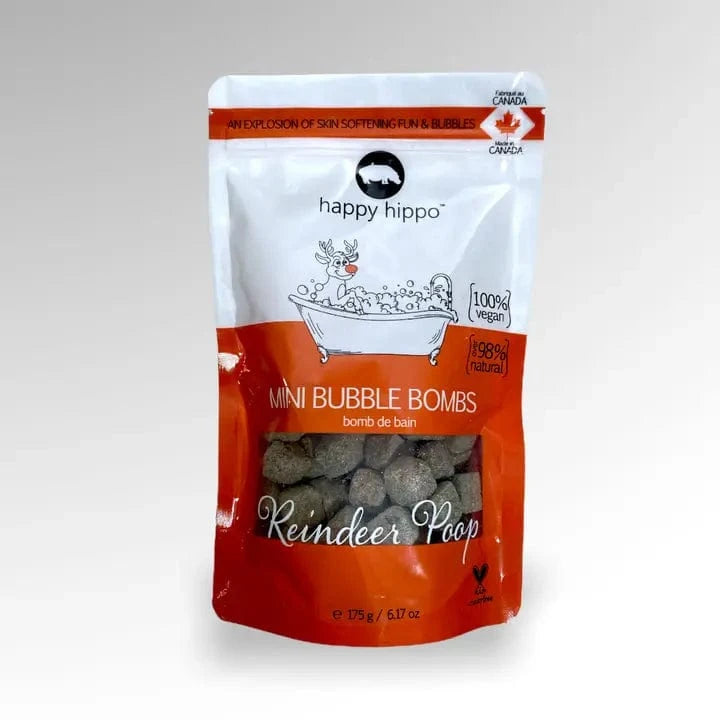 Reindeer Poop Mini Bubble Bombs Happy Hippo Bath Lil Tulips