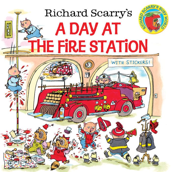 Richard Scarry's A Day at the Fire Station Penguin Random House Lil Tulips