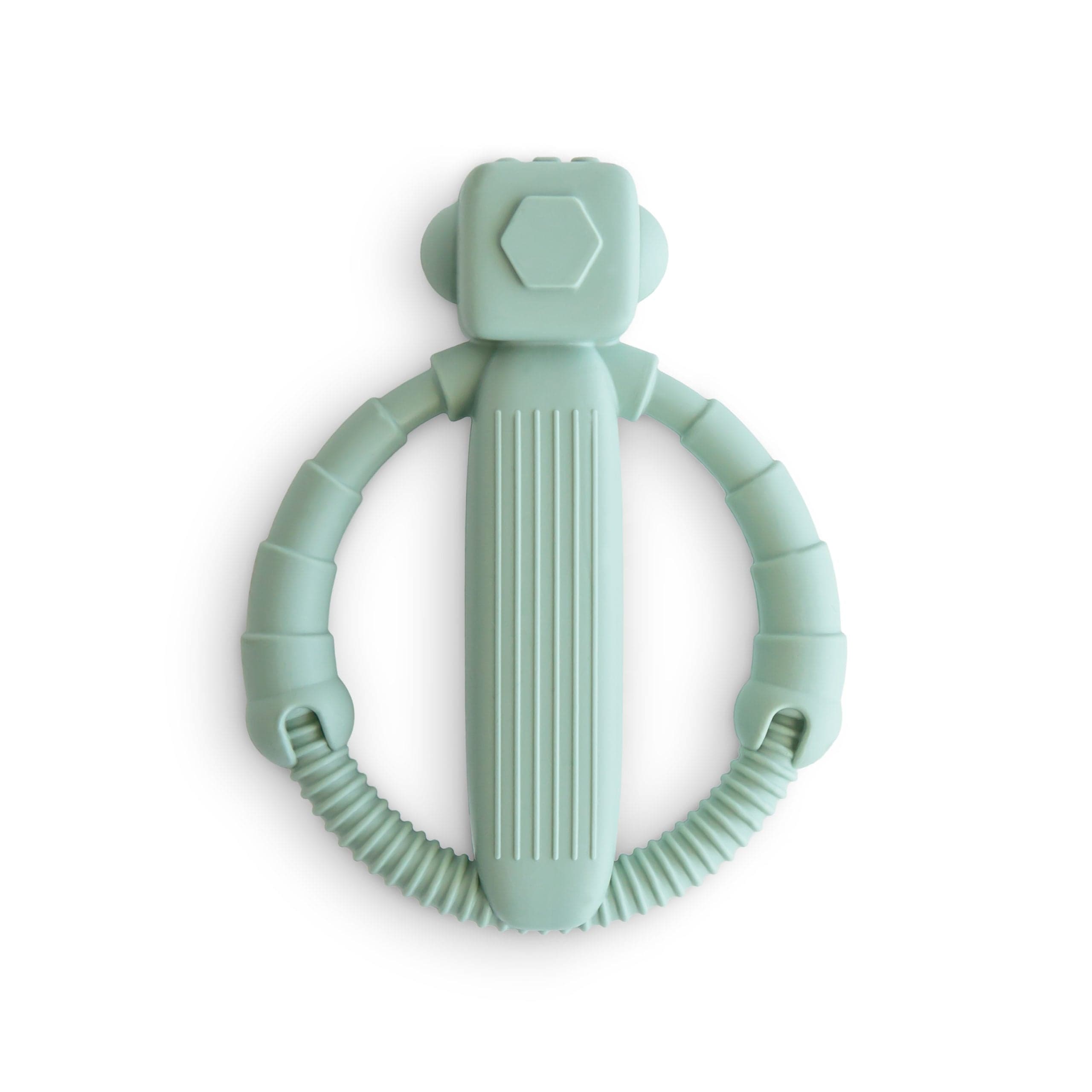 Robot Rattle Teether Mushie Lil Tulips