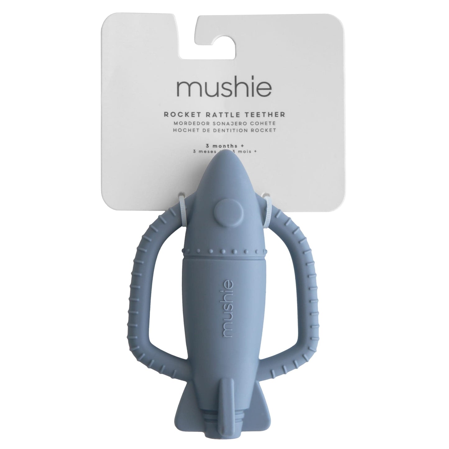 Rocket Rattle Teether Mushie Lil Tulips