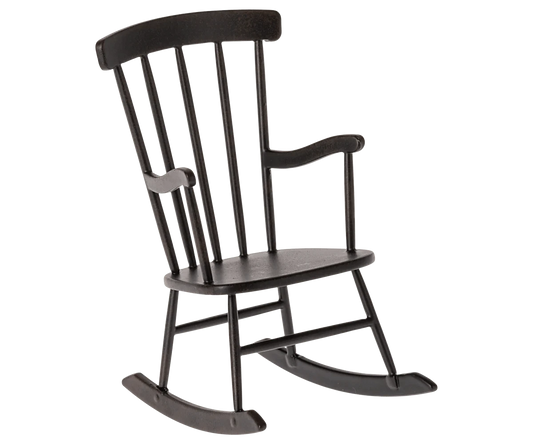 Rocking Chair, Miniature - Anthracite Maileg Lil Tulips