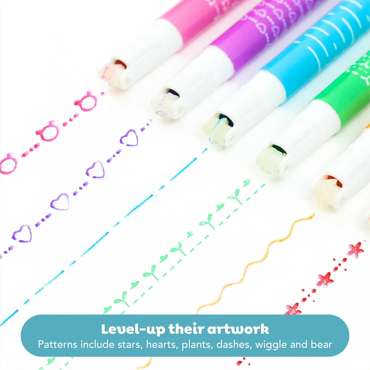 Roller Pattern Pens Tiger Tribe Lil Tulips