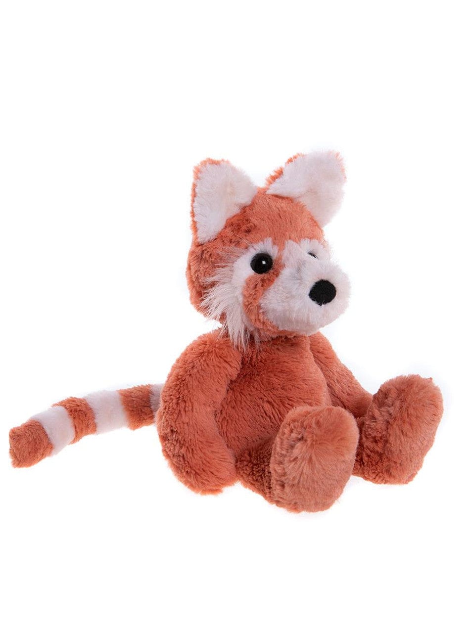 Ronnie Red Panda (Marmalade Orange) Charlie Bears Lil Tulips