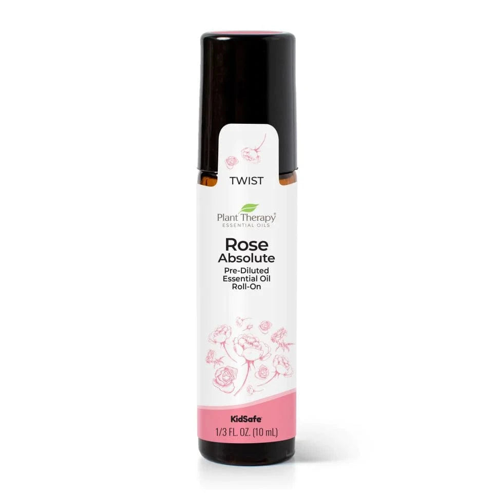 Rose Essential Oil Pre-Diluted Roll-On Plant Therapy Lil Tulips