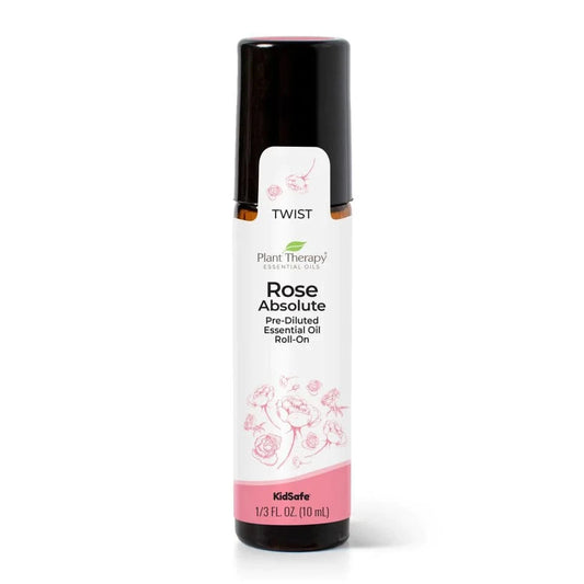 Rose Essential Oil Pre-Diluted Roll-On Plant Therapy Lil Tulips
