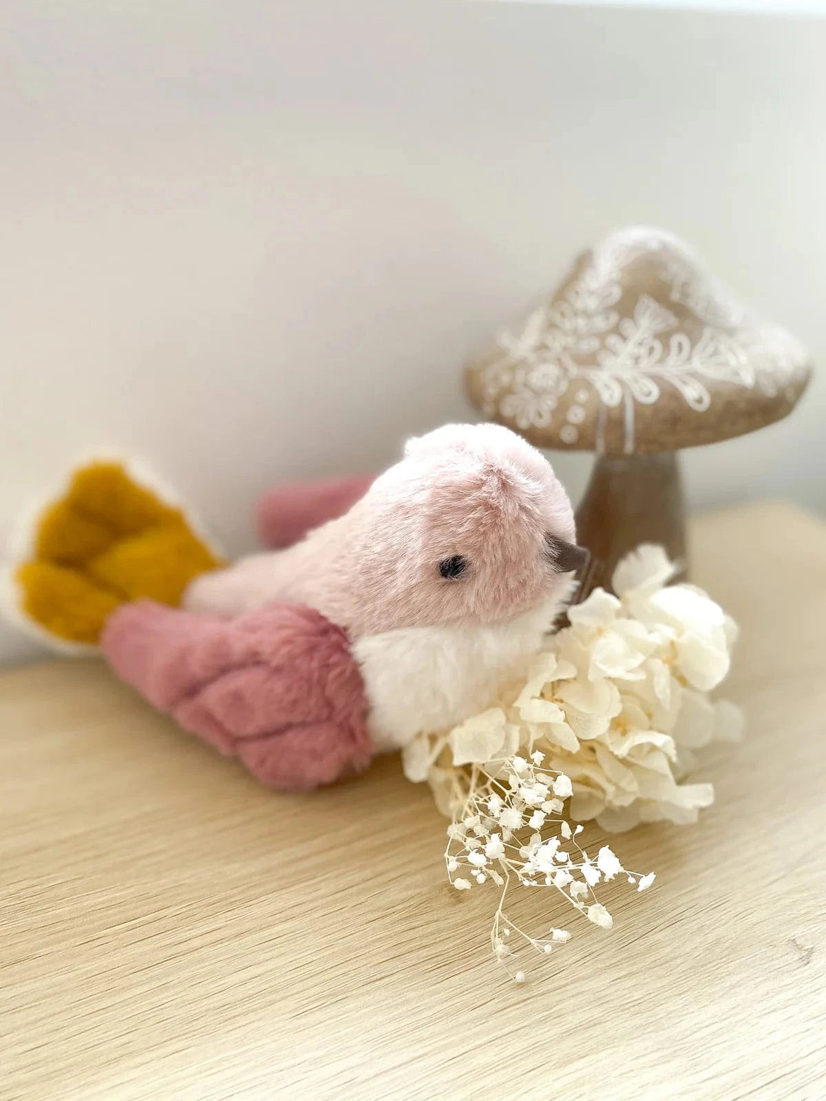 Rose Finch Bird MON AMI Lil Tulips