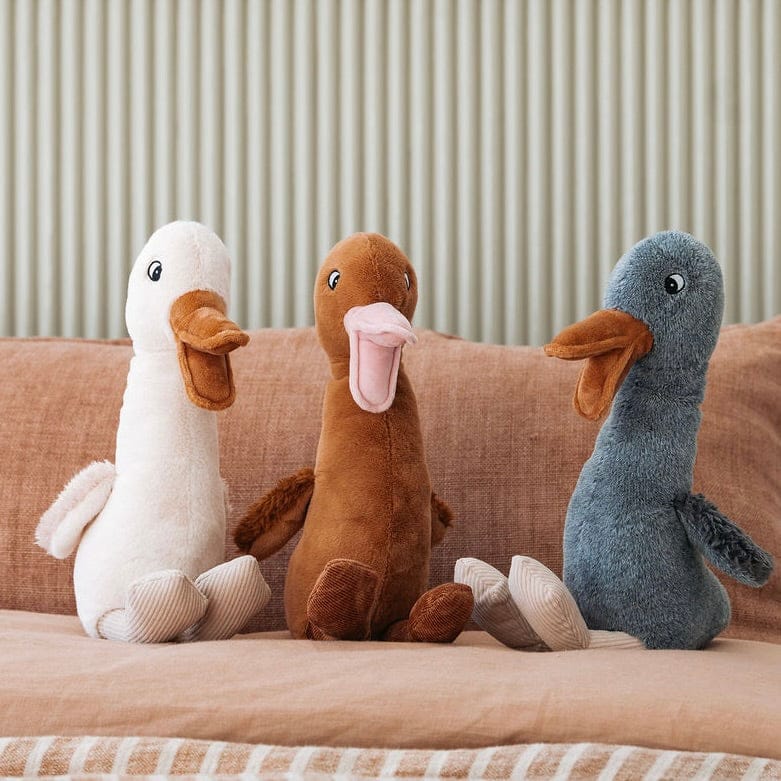 Rosemary Duck Plush Toy and the little dog laughed Lil Tulips