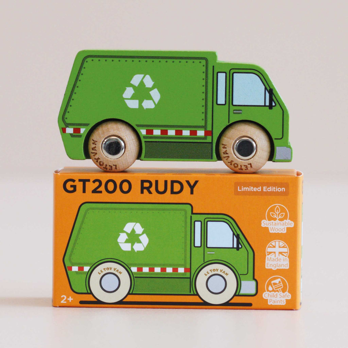 Rudy Wooden Vehicle (GT200) Le Toy Van Lil Tulips
