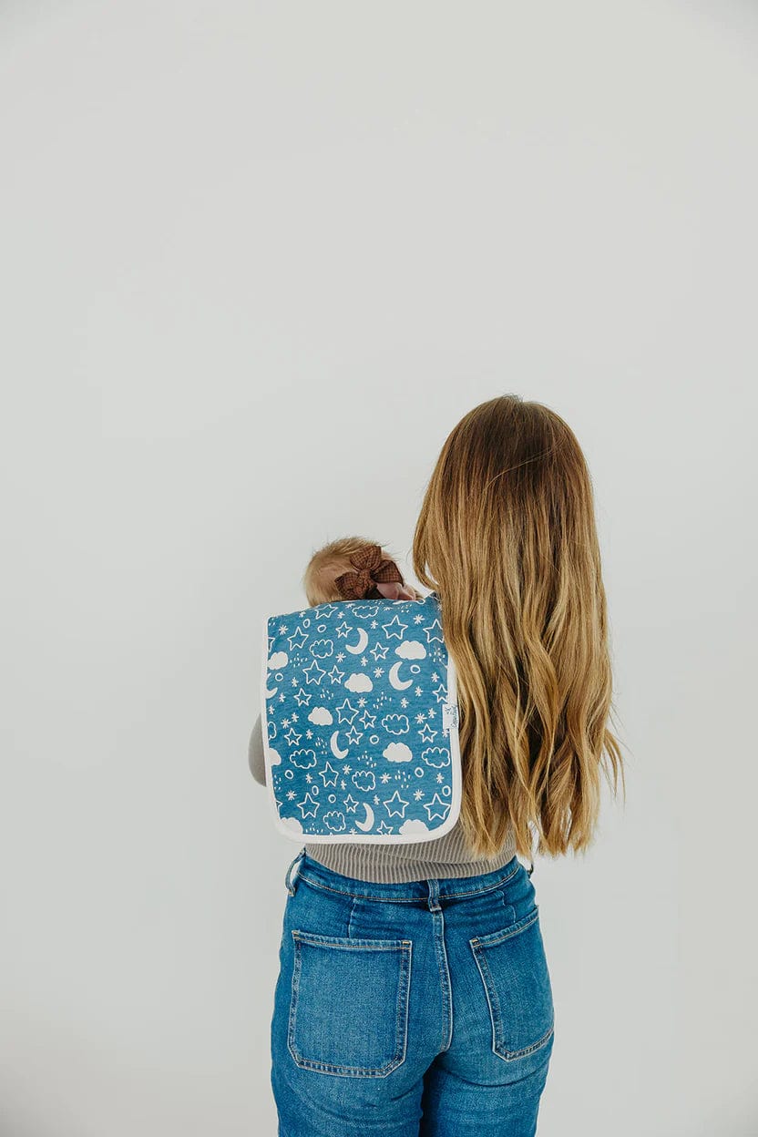 Rufus Burp Cloth Set Copper Pearl Lil Tulips