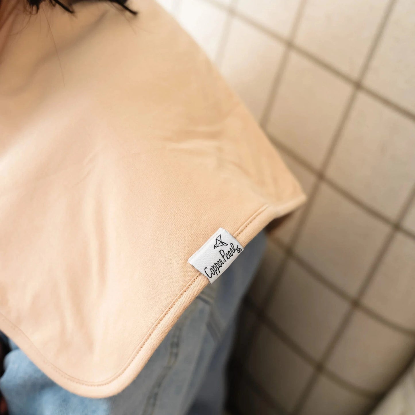 Ryder Burp Cloth Set Copper Pearl Lil Tulips