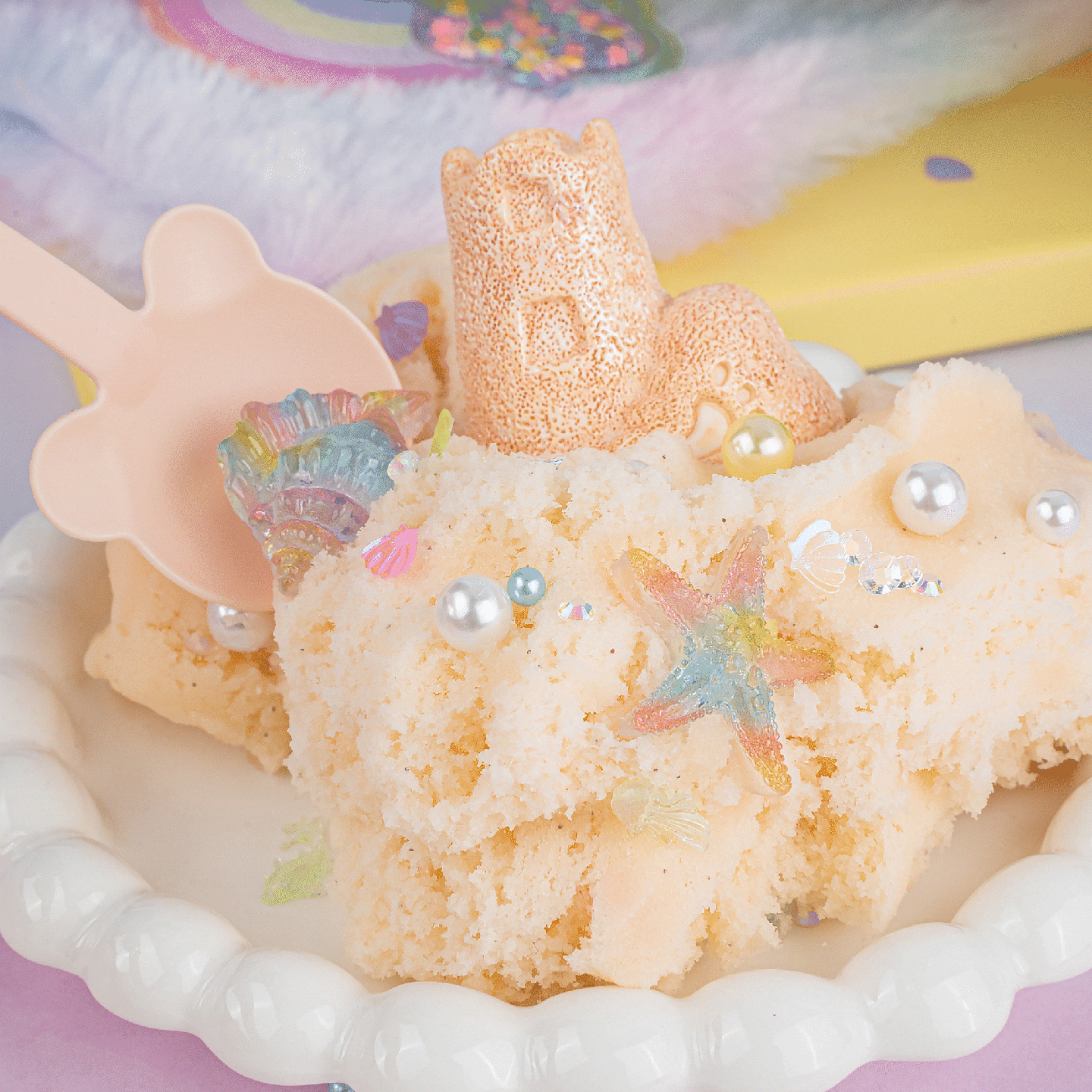Sandcastle Cove Signature Dome™ Slime Kawaii Slime Company Lil Tulips
