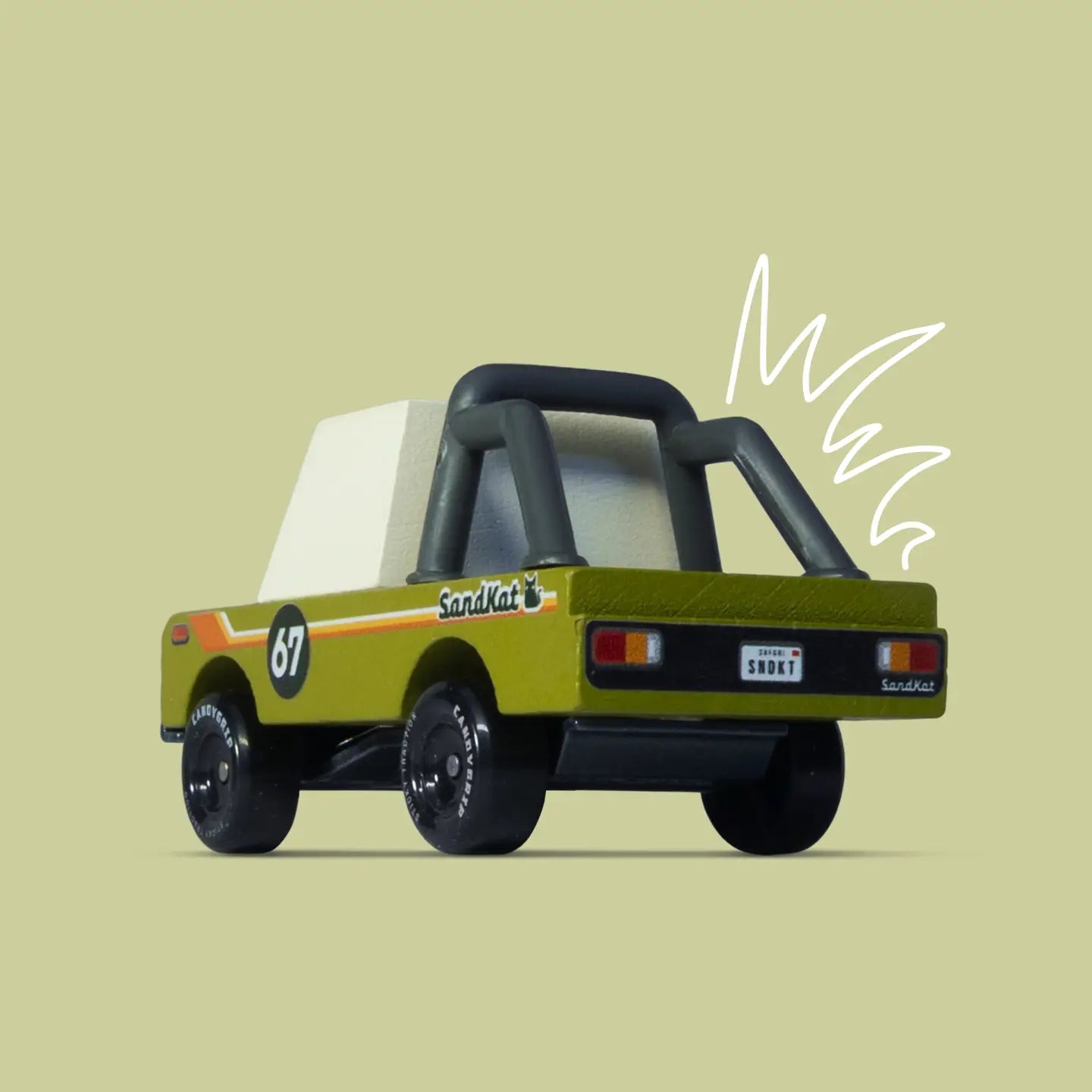 Sandkat Toons™ Car CandyLab Lil Tulips