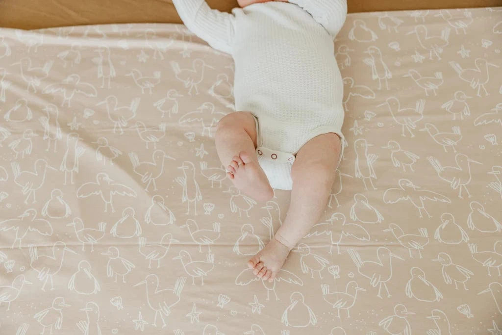 Sandy Knit Swaddle Blanket Copper Pearl Lil Tulips