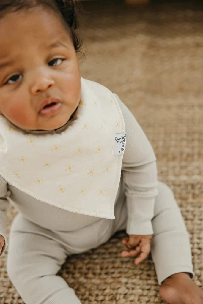 Santa Fe Baby Bandana Bibs Copper Pearl Lil Tulips