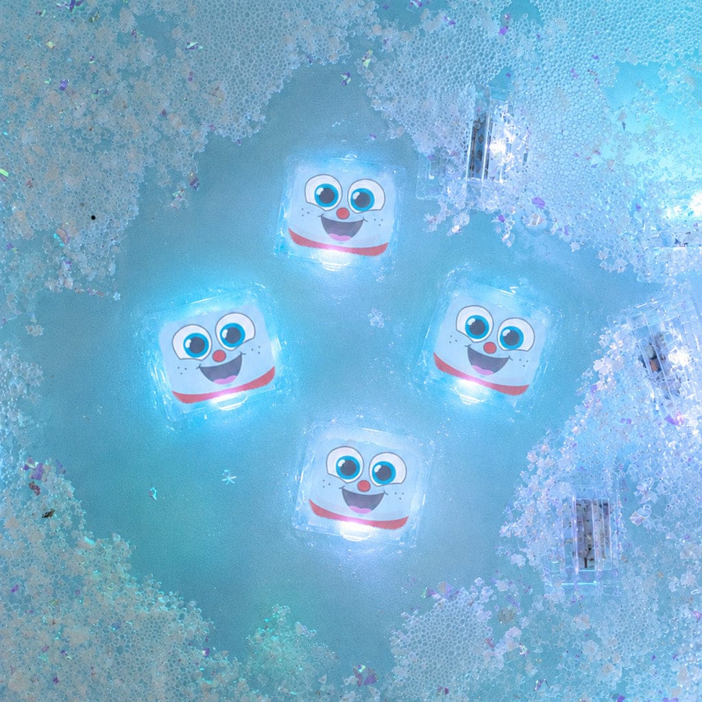 Scoops the Snow Pal Light-Up Cubes 4-Pack Glo Pals Lil Tulips