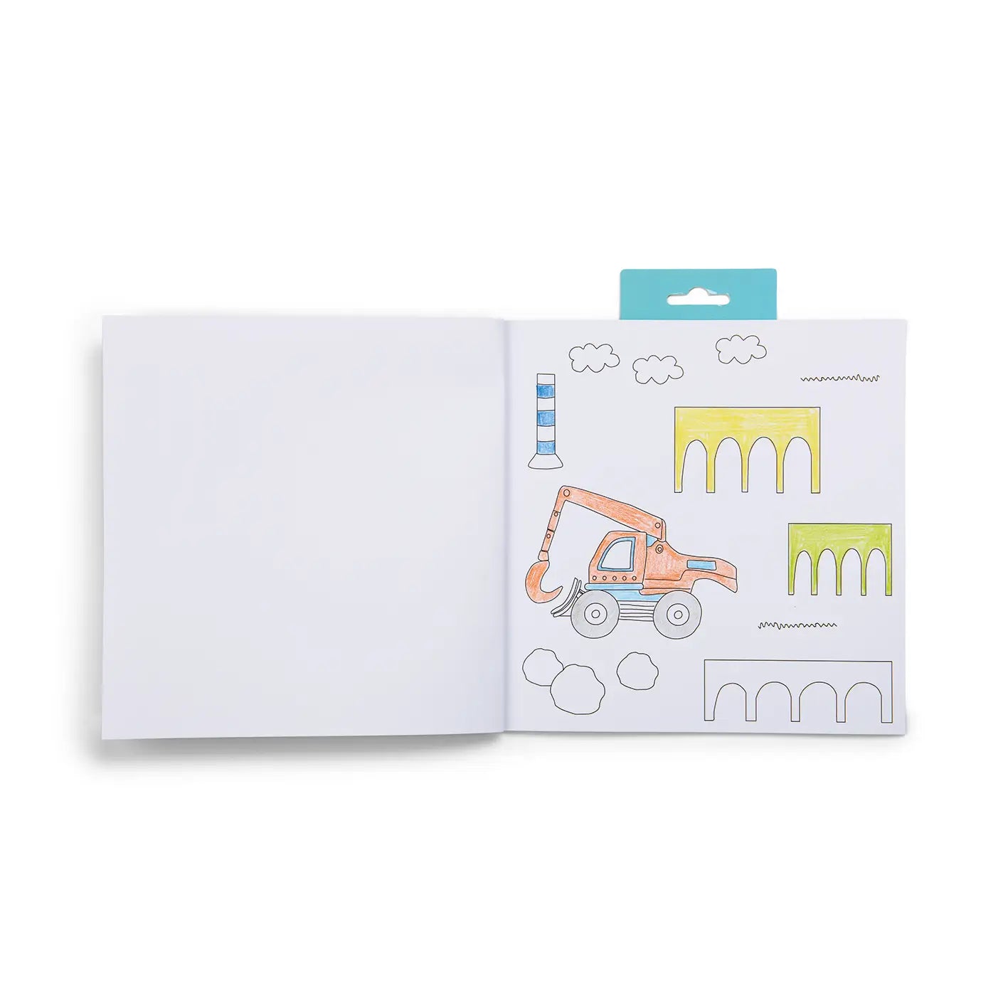 Scribble Sniffs Construction My Colouring Book Floss and Rock Lil Tulips