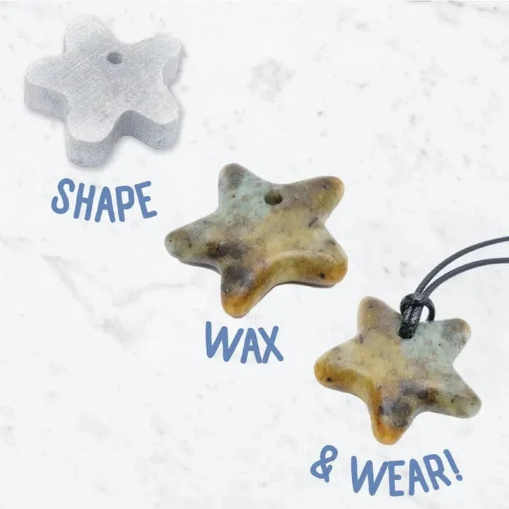 Sea Star Soapstone Pendant Jewelry Kit Carving & Whittling* Studiostone Creative Final Sale Lil Tulips