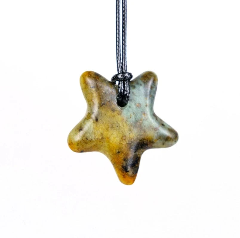 Sea Star Soapstone Pendant Jewelry Kit Carving & Whittling* Studiostone Creative Final Sale Lil Tulips