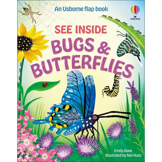 See Inside Bugs and Butterflies Harper Collins Childrens Lil Tulips