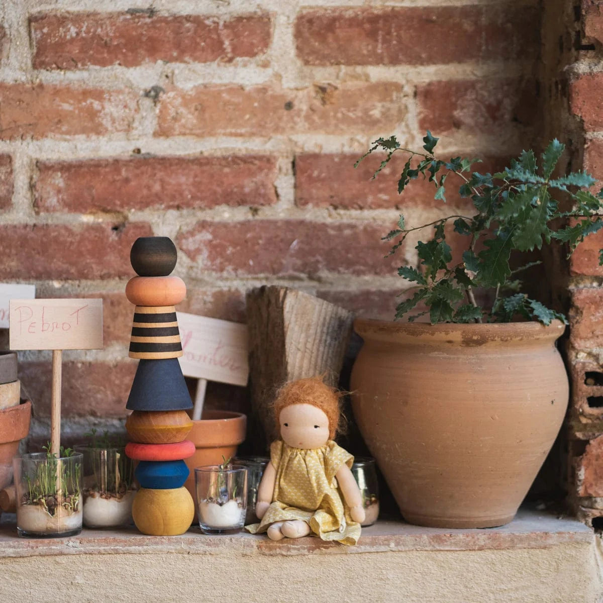 Serendipity Stacking Toy Grapat Lil Tulips