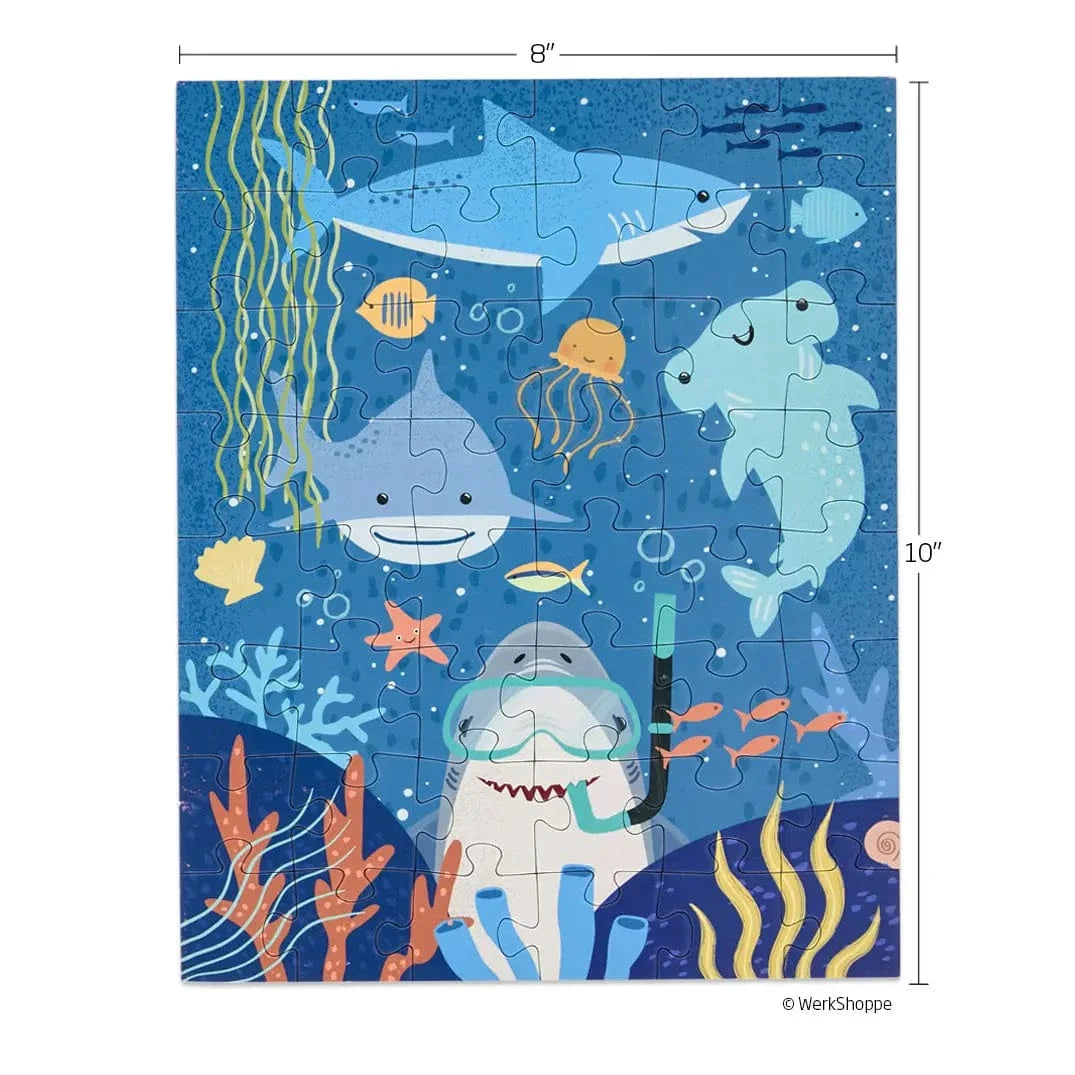 Shark Tank 48 Piece Puzzle Snax WerkShoppe Lil Tulips