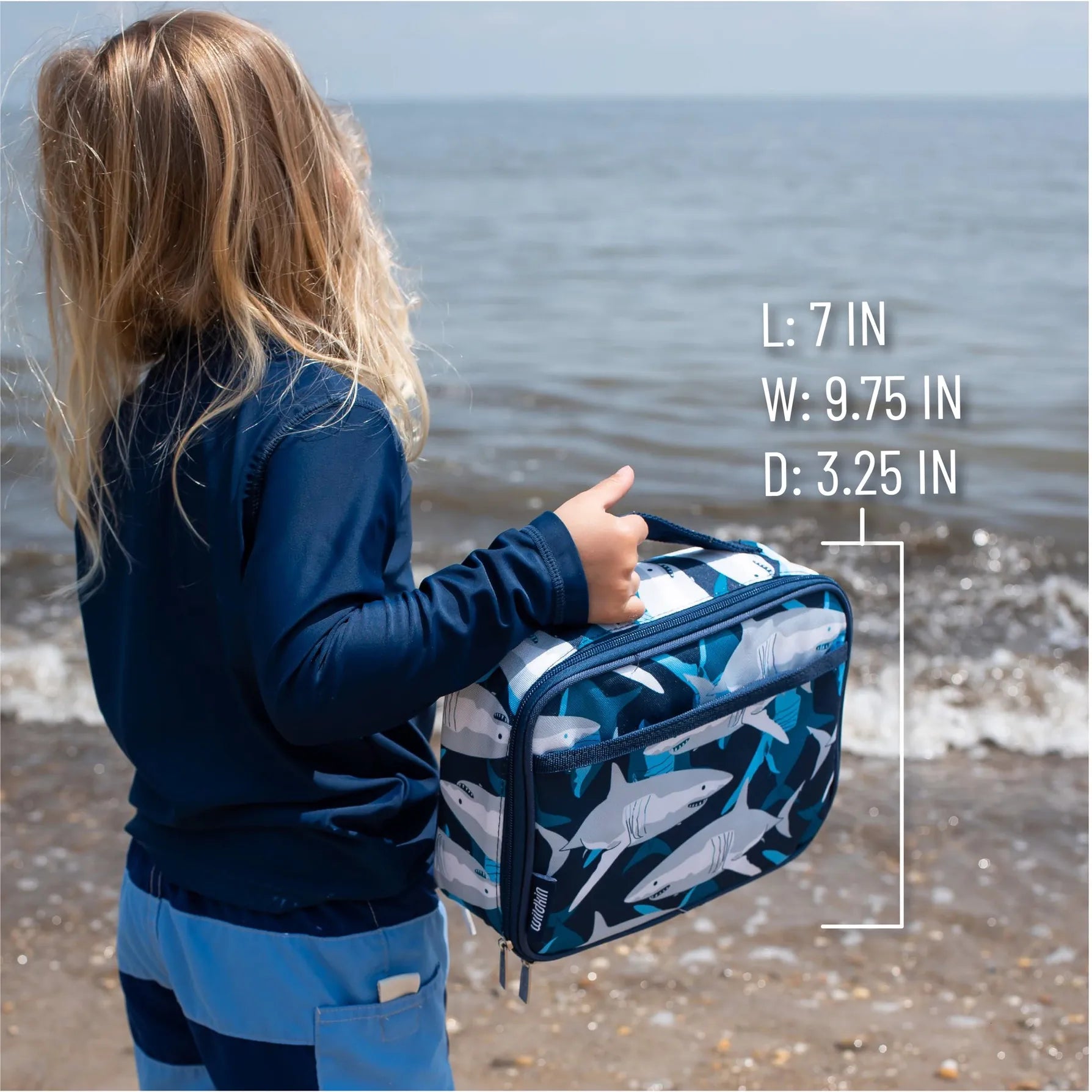 Sharks Lunch Box Wildkin Lil Tulips