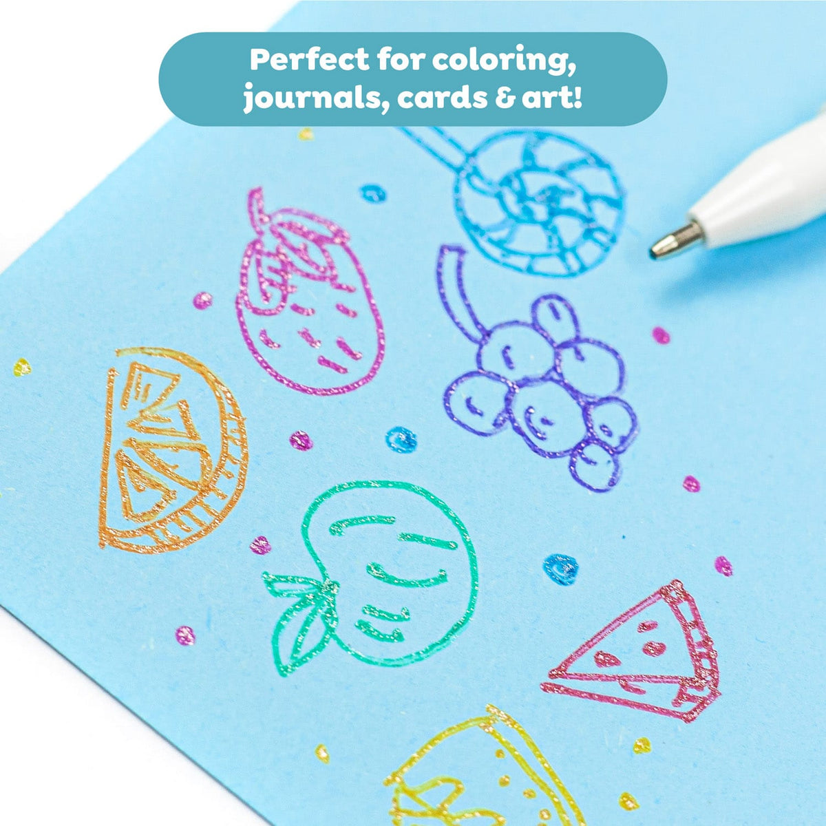 Shimmer Scented Gel Pens Tiger Tribe Lil Tulips