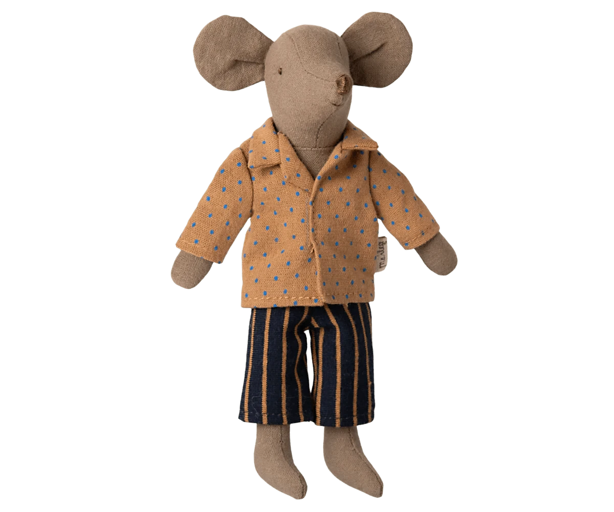 Shirt and striped pants, Dad mouse Maileg Lil Tulips
