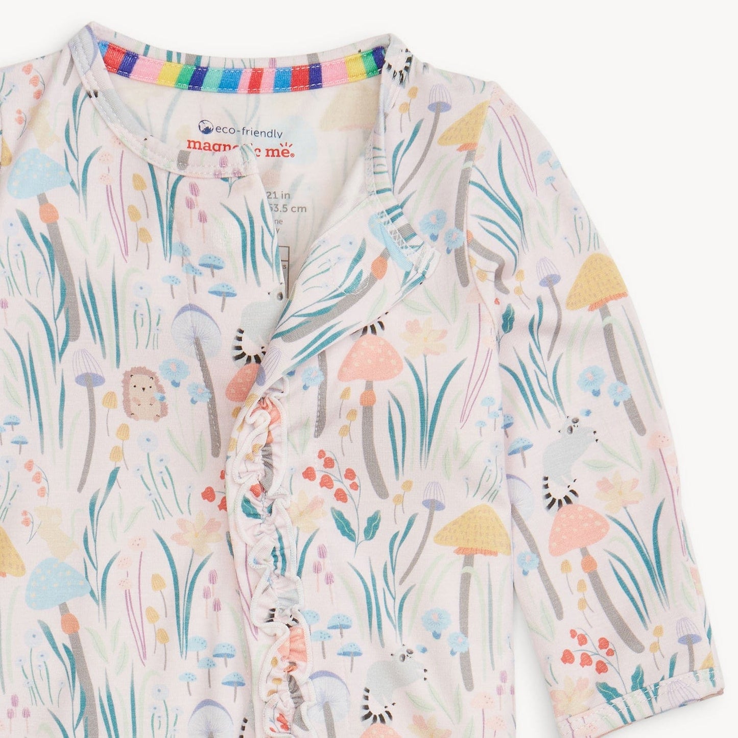 Shroom And Bloom Modal Footie W/ Ruff Magnetic Me Lil Tulips