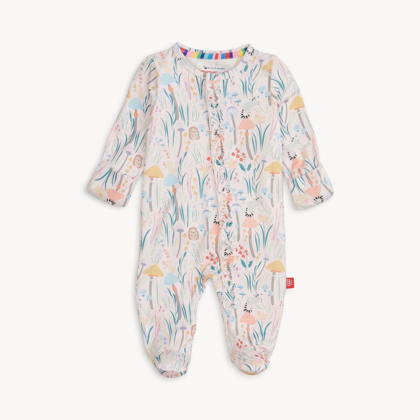Shroom And Bloom Modal Footie W/ Ruff Magnetic Me Lil Tulips