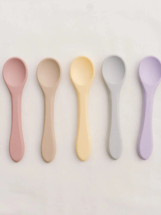 Silicone Spoon - Single Peaks & Valleys Baby Lil Tulips