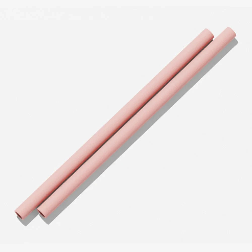 Silicone Straws - Rose bink Water Bottles Lil Tulips