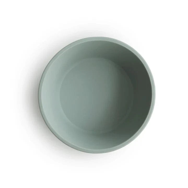 Silicone Suction Bowl - Cambridge Blue Mushie Lil Tulips
