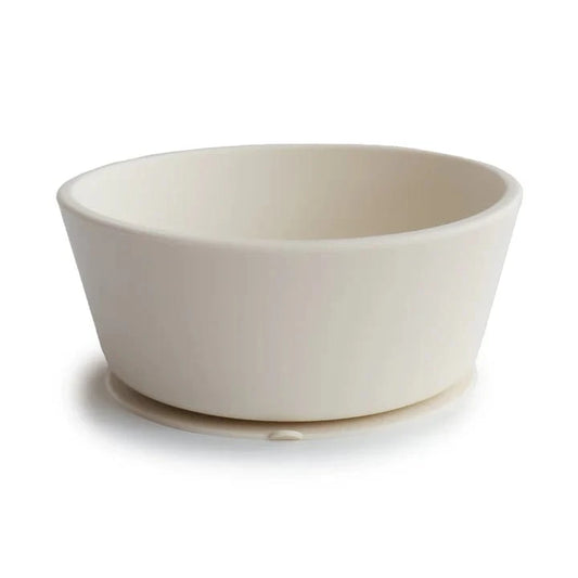 Silicone Suction Bowl - Ivory Mushie Lil Tulips