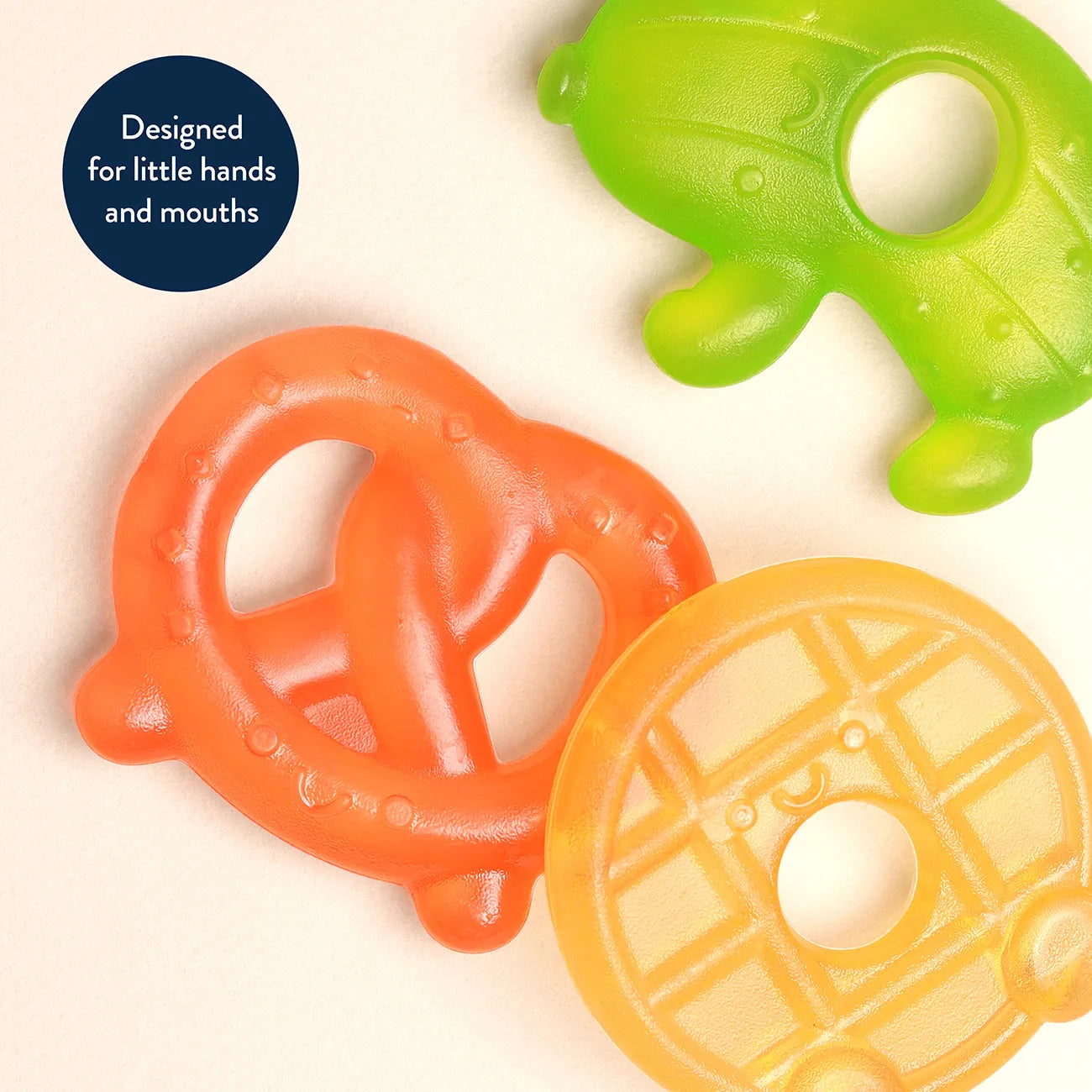 Silly Food Coolers™ Water Filled Teethers (3-pack) Itzy Ritzy Lil Tulips