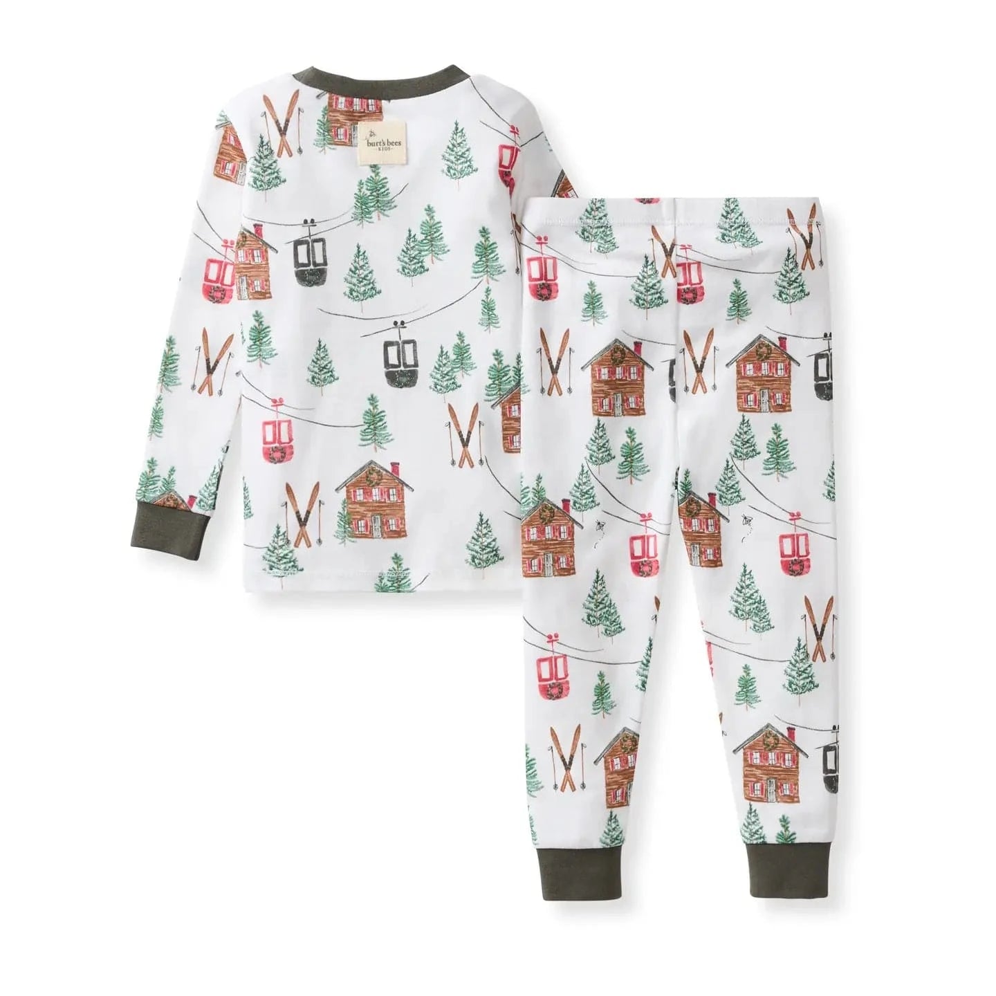 Ski the Alps Pj Set Burt's Bees Baby Lil Tulips