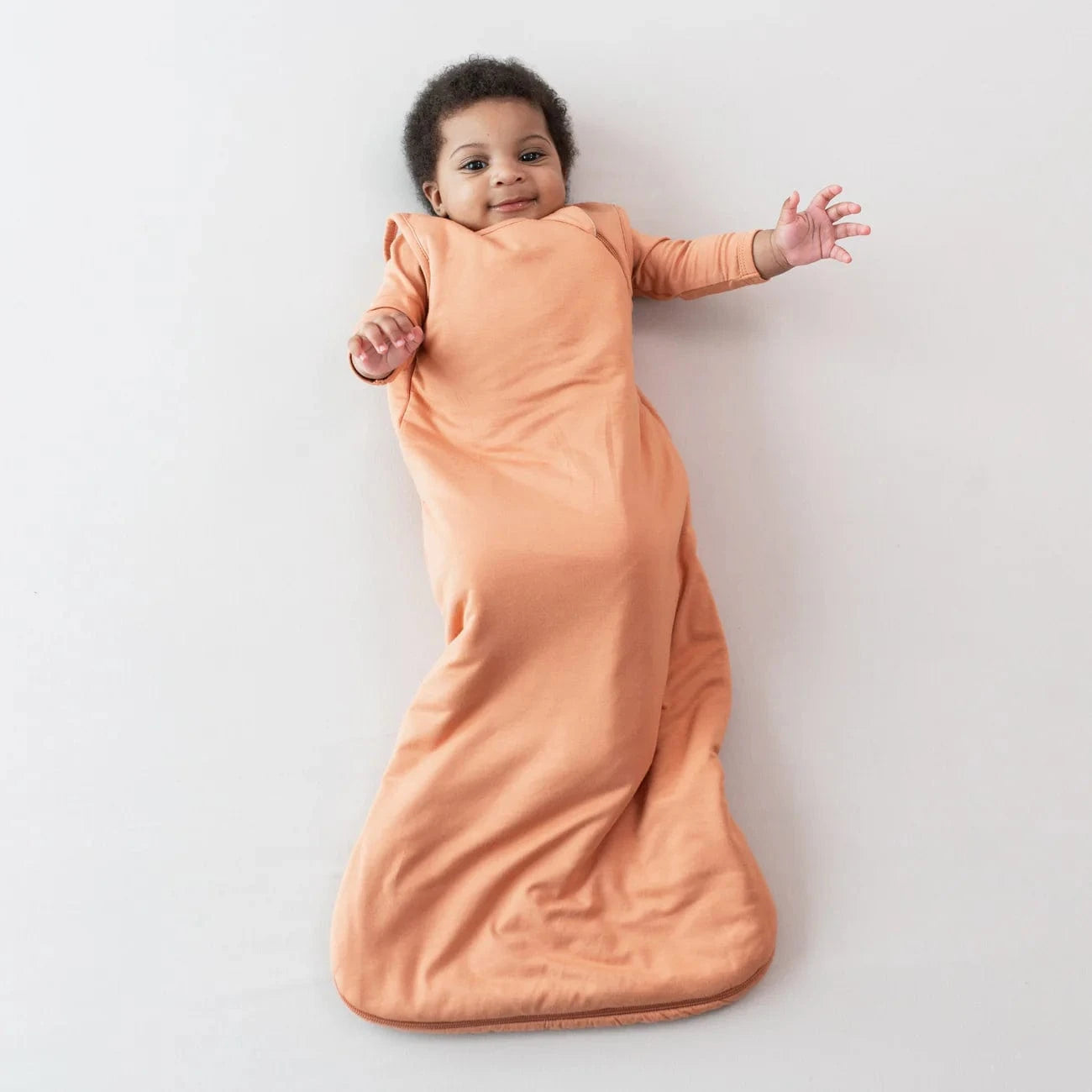 Sleep Bag in Apricot 1.0 Kyte Baby Lil Tulips
