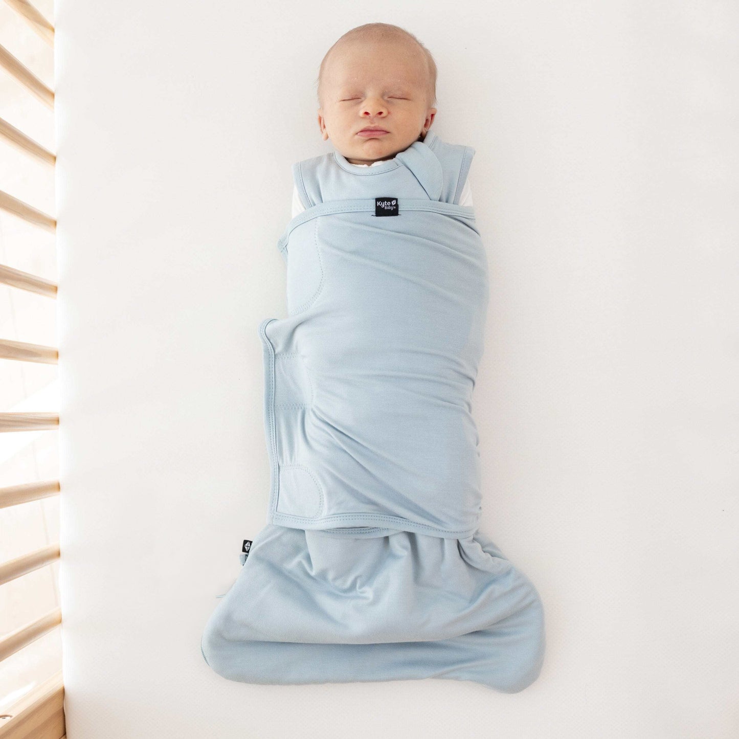 Sleep Bag Swaddler in Fog 1.0 XS Kyte Baby Lil Tulips