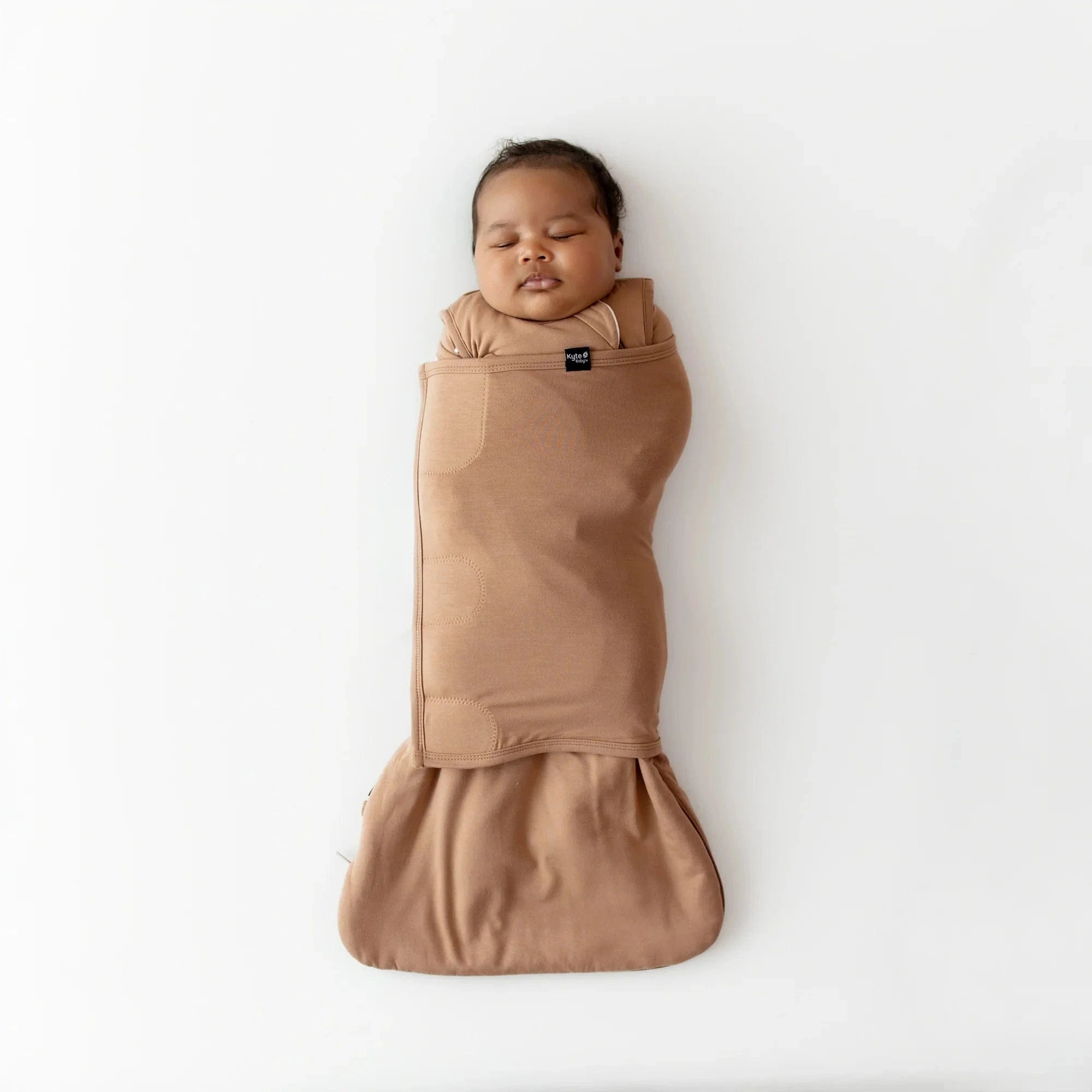 Sleep Bag Swaddler in Latte 1.0 XS Kyte Baby Lil Tulips