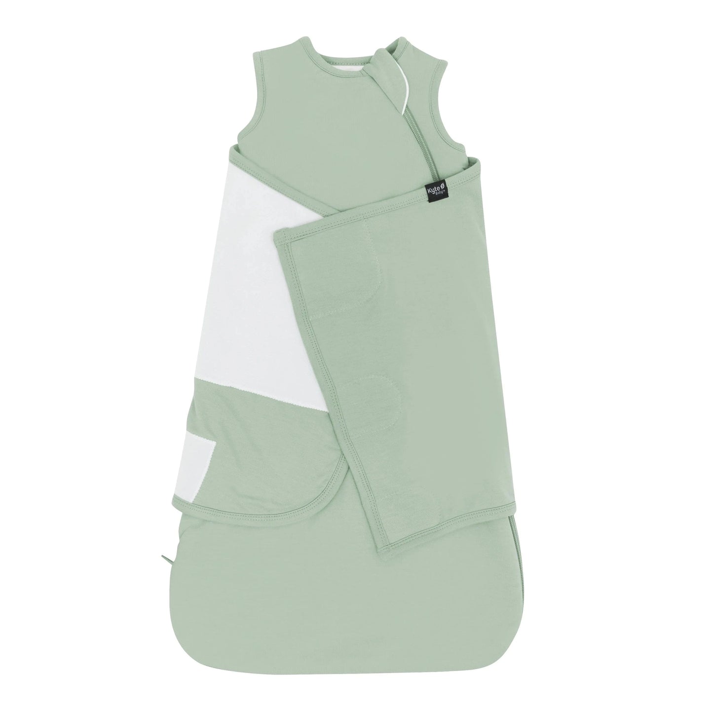 Sleep Bag Swaddler in Thyme 1.0 XS Kyte Baby Lil Tulips