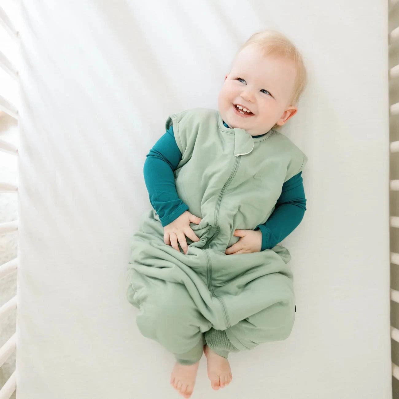 Sleep Bag Walker in Thyme 1.0 Kyte Baby Lil Tulips