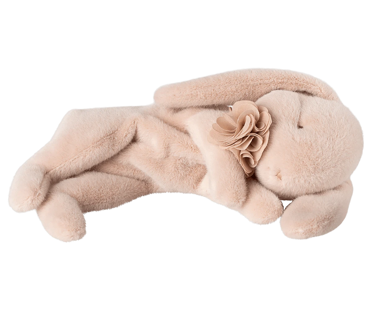 Sleeping bunny plush, Small - Powder Maileg Lil Tulips