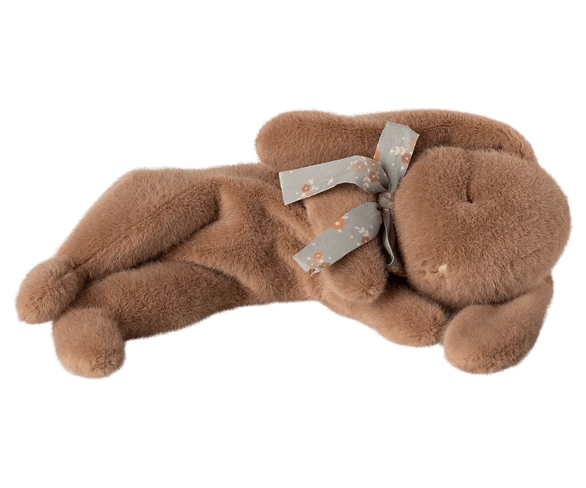 Sleeping bunny plush, Small - Soft brown Maileg Lil Tulips