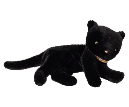 Sleeping kitten plush, Medium - Black Maileg Lil Tulips