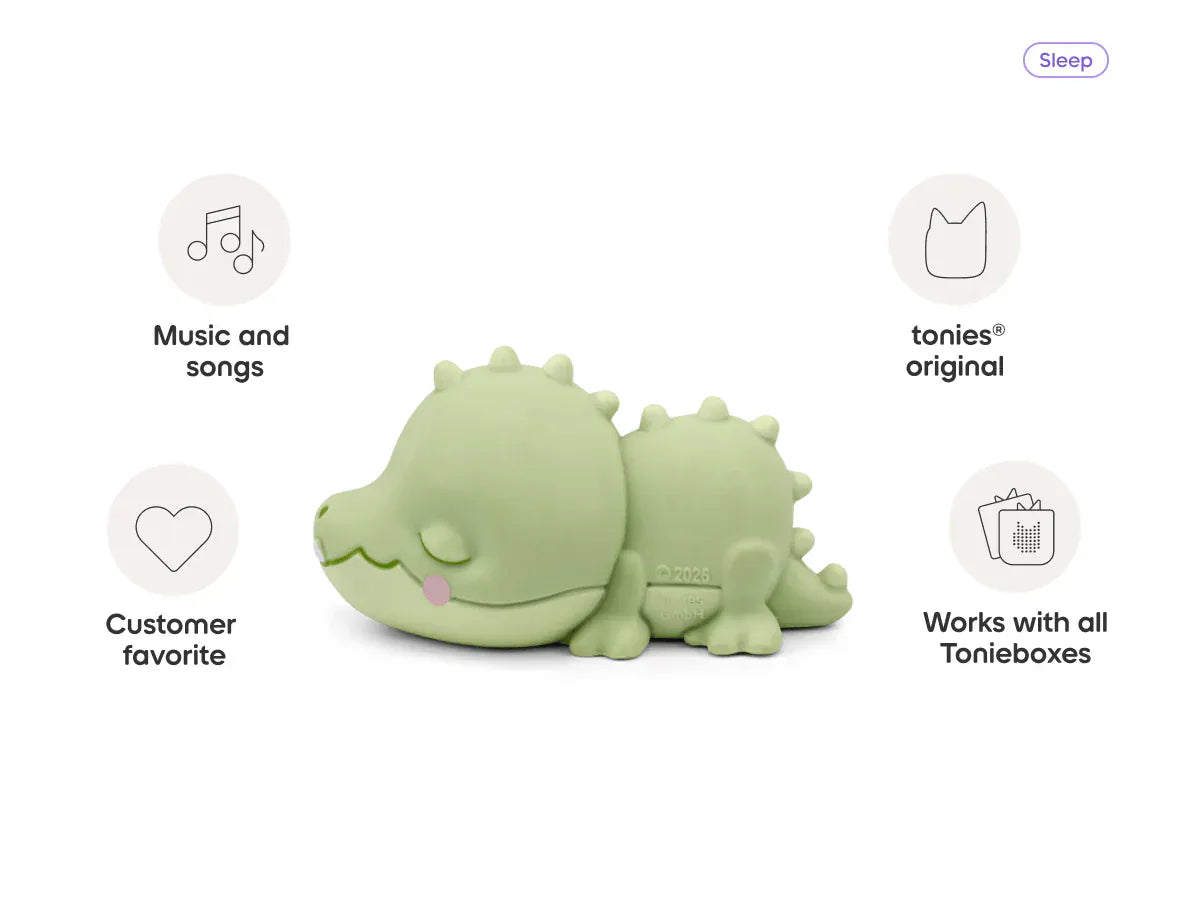 Sleepy Crocodile: Bedtime Story From The Sleepy Jungle Tonie Tonies Lil Tulips