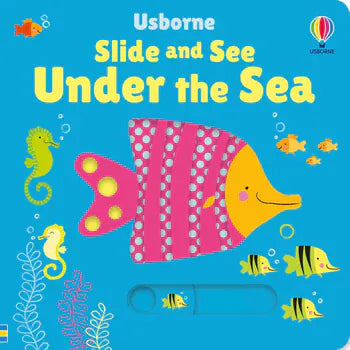 Slide and See Under the Sea Board Book Harper Collins Childrens Lil Tulips