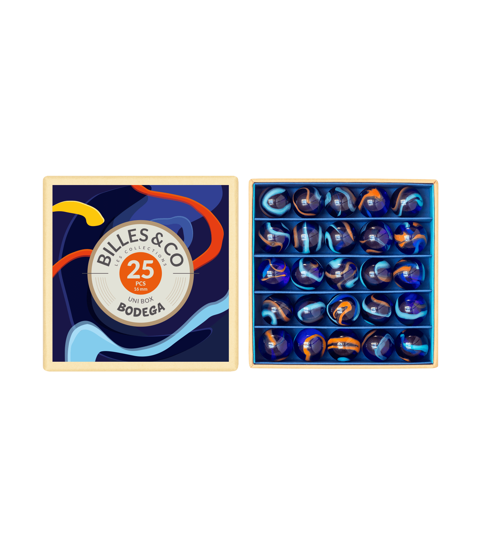 Small Box - Bodega Marbles Billes & Co Lil Tulips