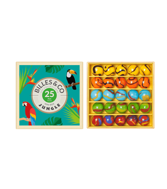 Small Box - Jungle Marbles Billes & Co Lil Tulips
